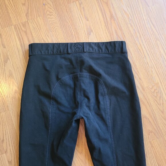 OVATION FULL SEAT RIDING BREECHES EQUESTRIAN JODPHUR PANTS STRETCH sz 34R - Picture 5 of 7